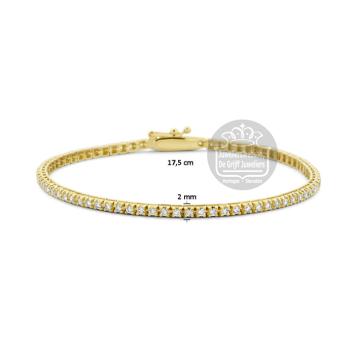 Facette Jewels Armband 4027324 geelgoud met lab grown diamant