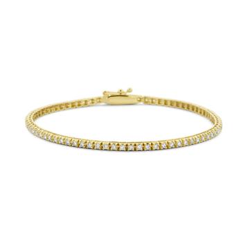 Facette Jewels Armband 4027324 geelgoud met lab grown diamant