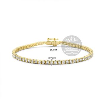 Facette Jewels Armband 4027327 geelgoud met lab grown diamant