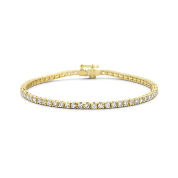 Facette Jewels Armband 4027327 geelgoud met lab grown diamant