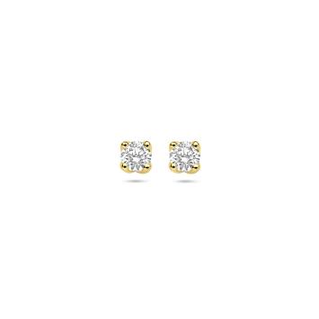 Facette Jewels Oorbellen 4033684 geelgoud met lab grown diamant