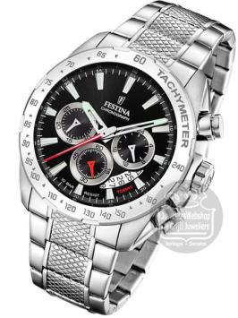 festina timeless chronograaf horloge F20668-4