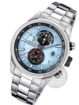 festina timeless chronograaf horloge F20694-2