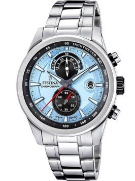 festina timeless chronograaf horloge F20694-2