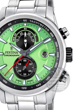 festina timeless chronograaf horloge F20694-3