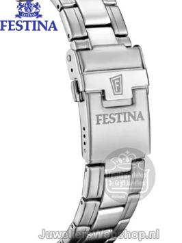 festina timeless chronograaf horloge F20694-4