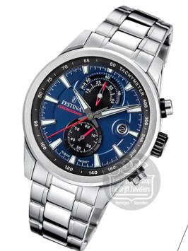 festina timeless chronograaf horloge F20694-5