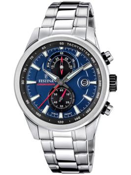 festina timeless chronograaf horloge F20694-5