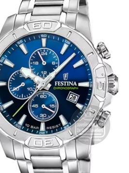 festina timeless chronograaf horloge F20704-4