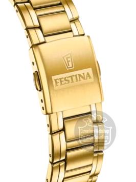 festina timeless chronograaf horloge F20705-6