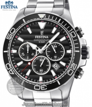 festina f20361-4 prestige chronograaf herenhorloge