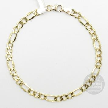 Fjory Gouden Figaro Armband 40-F0419