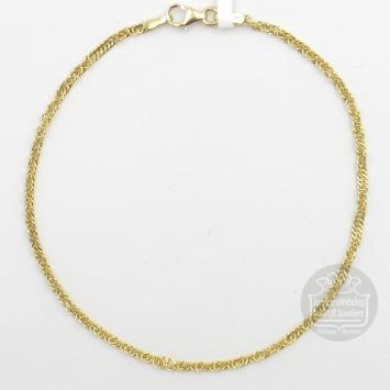 Fjory Gouden Singapore Armband 40-SIN0219
