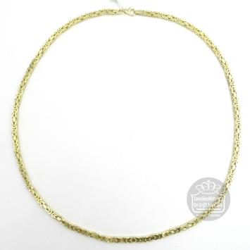 Fjory Gouden Koningsschakel Collier 40-KON03755 b