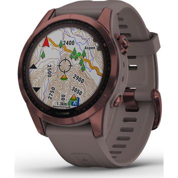 Garmin Fenix 7S Sapphire Solar horloge 010-02539-29 GPS 42mm