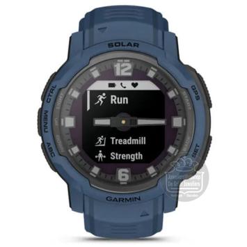 Garmin Instinct Crossover Solar Tidal Blue 010-02730-02 Horloge 45MM