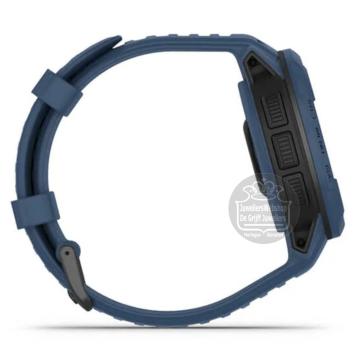 Garmin Instinct Crossover Solar Tidal Blue 010-02730-02 Horloge 45MM