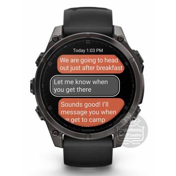 Garmin Fenix 8 Sapphire AMOLED horloge 010-02904-21