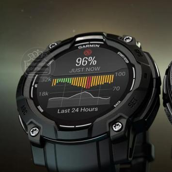 Garmin Instinct 3 Amoled Black 010-02936-00 horloge