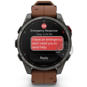 Garmin Fenix 8 Pro Sapphire AMOLED horloge 010-03198-40