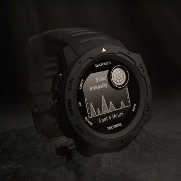 Garmin Instinct Solar Tactical Black 010-02293-03 horloge