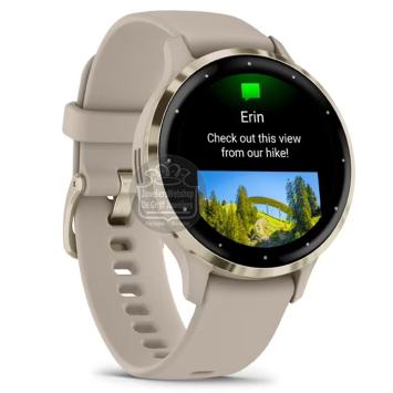 Garmin Venu 3S Amoled horloge 010-02785-02 GPS 41mm siliconen band