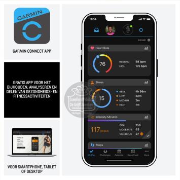 Garmin Venu 3S Amoled horloge 010-02785-02 GPS 41mm siliconen band