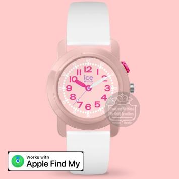 Ice-Find White Pink Horloge 024914