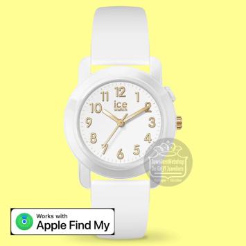 Ice-Find White Goldplated Horloge 024916
