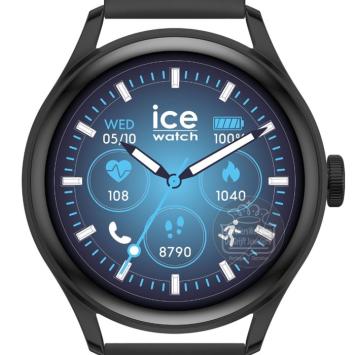 Ice-Smart Round Black 3.0 Horloge 025105