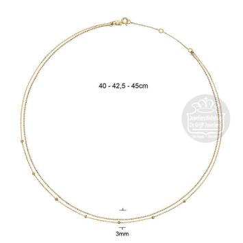 Jackie Gold Marco Polo Necklace JKN25.472