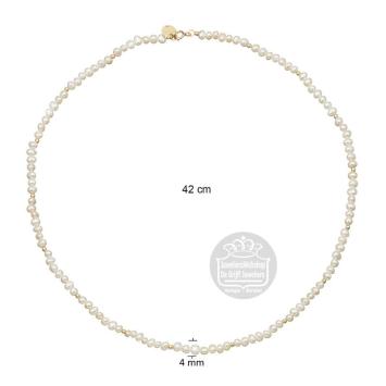 Jackie Gold Pearl Potion Necklace JKN24.408