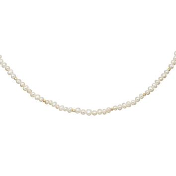 Jackie Gold Pearl Potion Necklace JKN24.408