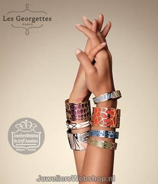 Les Georgettes Poisson Armband Zilver 40mm