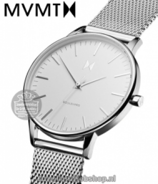 MVMT 38mm Boulevard Venice horloge zilver