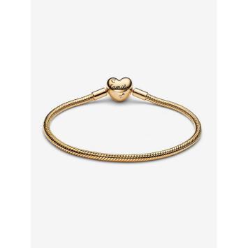 Pandora armband Silver Goldplated Stamboom hart 563516C01-20
