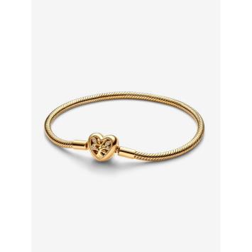 Pandora armband Silver Goldplated Stamboom hart 563516C01-20