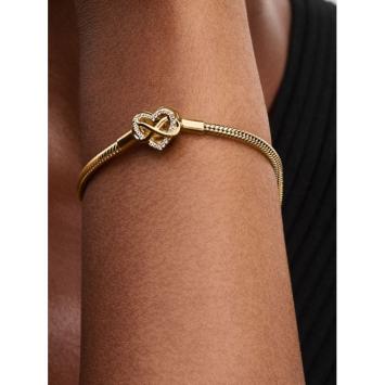 Pandora armband Silver Goldplated sparkling infinity 563758C01-21