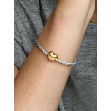 Pandora armband Silver Bicolor snack chain 568707C00-21