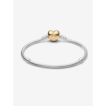 Pandora armband Silver Bicolor snack chain 568707C00-21