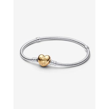 Pandora armband Silver Bicolor snack chain 568707C00-21
