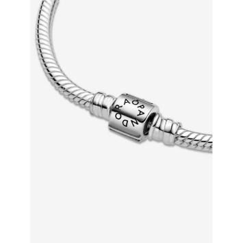 Pandora armband Silver snack chain cilinder 598816C00-21