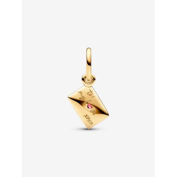 Pandora bedel Silver Goldplated Envelop Liefdesbrief Charm 762606C01
