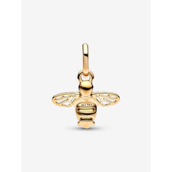 Pandora bedel Silver Goldplated Bij Charm 762672C01