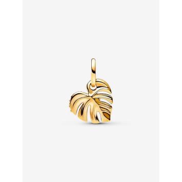 Pandora bedel Silver Goldplated Monstera Blad Charm 763349C01