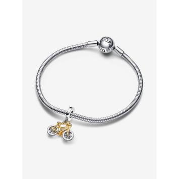 Pandora bedel bicolor Fiets Charm 763354C01