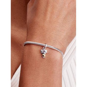 Pandora bedel bicolor Happy Girl Charm 763601C00