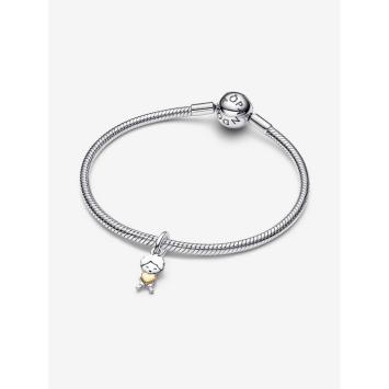 Pandora bedel bicolor Happy Boy Charm 763602C00