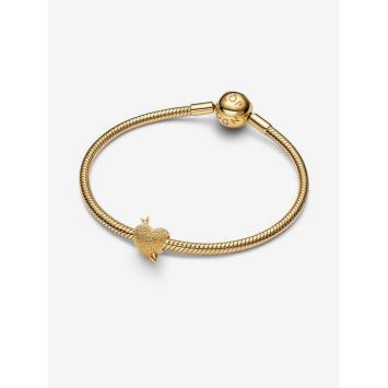 Pandora bedel Silver Goldplated Cupido hart 763666C00