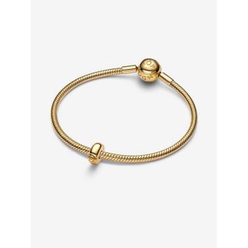 Pandora clip Silver Goldplated Rond 763678C00